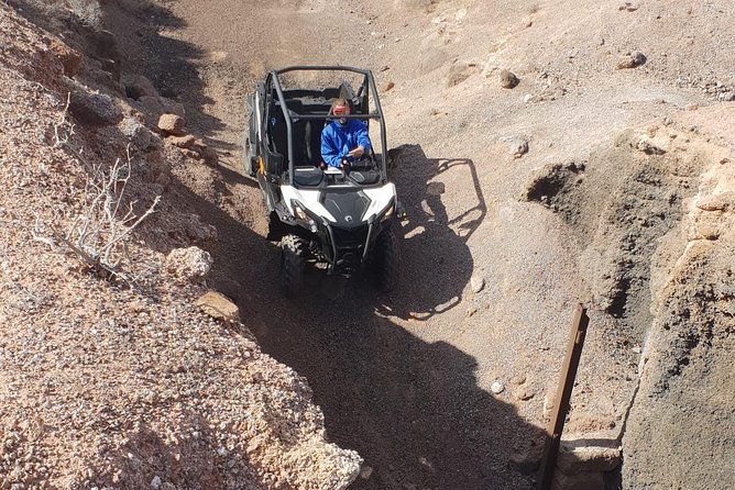 2-hour Buggy Tour from Costa Teguise - Sharing the buggy and keeping the convoy moving