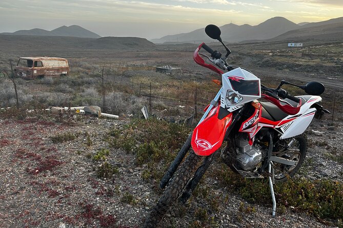 2-Hour Motorcycle Enduro Trip in Fuerteventura - Garcey Beach: wild scenery at the route’s edge