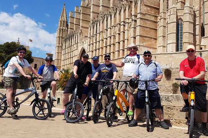3 Hours E-Bike Tour in Palma - Starting at Plaça Major and entering the old town