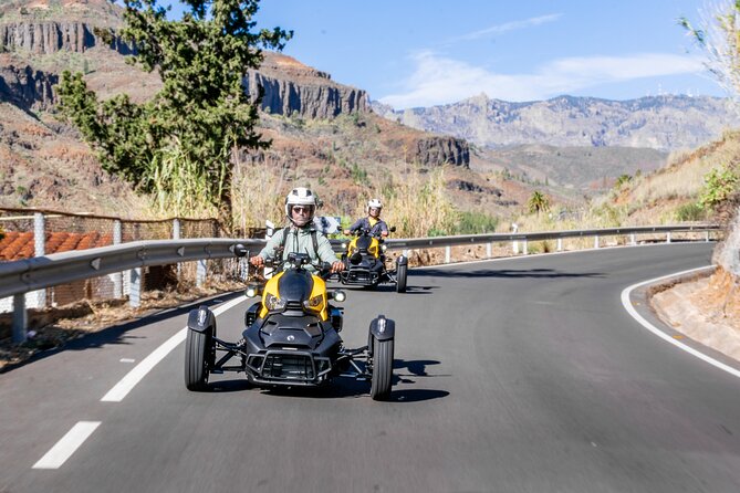 3 Wheel Motorcycle like Quad/Buggy Tour Gran Canaria (Maspalomas) - Starting in Maspalomas and getting ready to ride
