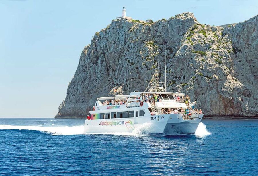 Alcudia: Boat Trip to Cap de Formentor and Formentor - Forty minutes near Coll Baix
