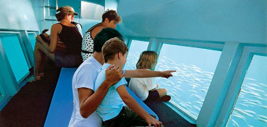 Alcudia: Boat Trip to Coll Baix - Leaving Port Alcúdia and collecting passengers