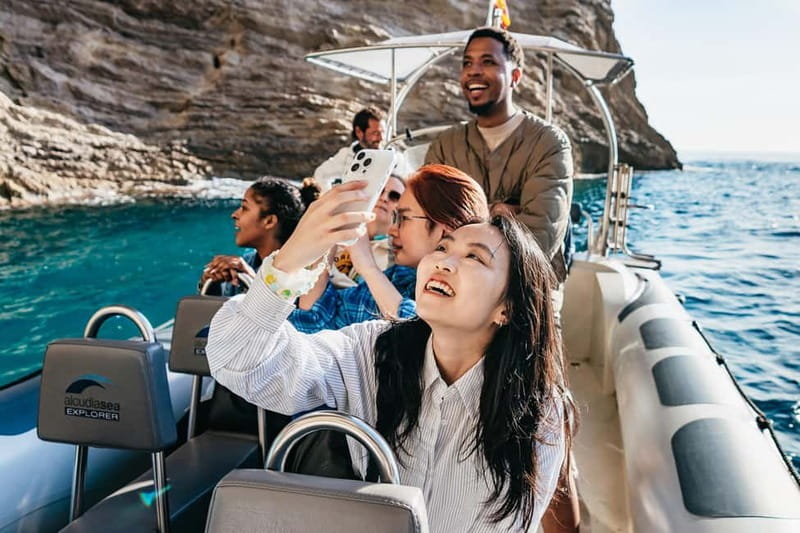 Alcudia or Can Picafort: Dolphin-Watching Cruise - Sea caves along Mallorca’s northern coast