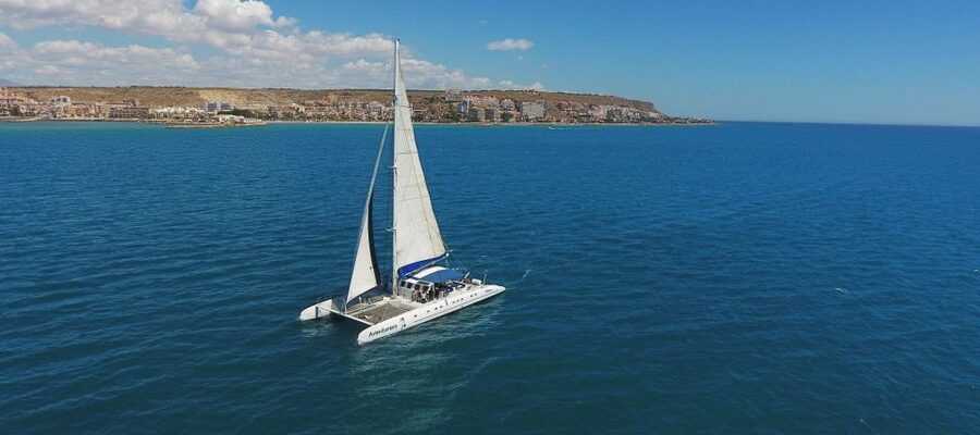 Alicante: 6-Hour Catamaran Cruise to Tabarca Island - Leaving Alicante port for a long Costa Blanca sail