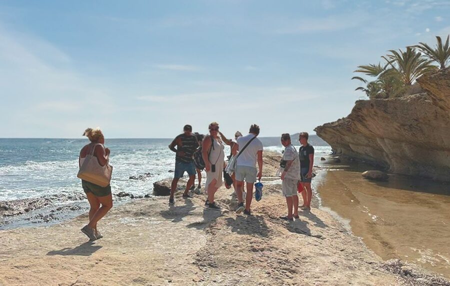 Alicante : E-Bike Coast Tour, Roman Fish Farm and Snorkeling - The Roman fish farm at Albufereta