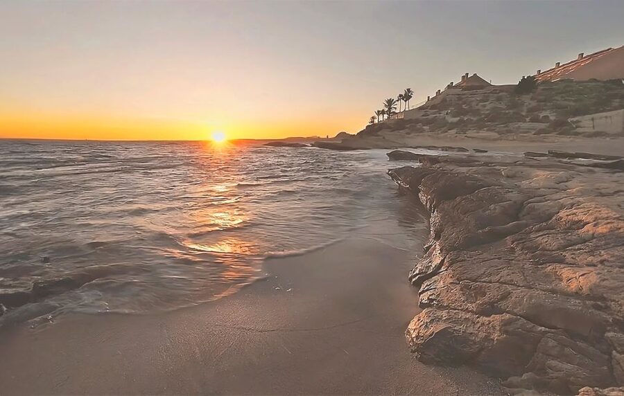 Alicante : E-Bike Coast Tour, Roman Fish Farm and Snorkeling - Riding toward Cabo de las Huertas