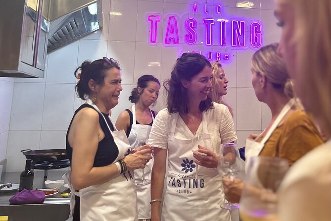 Alicante Paella Cooking Class, Tapas, Drinks and Marketplace - Dietary needs and practical details