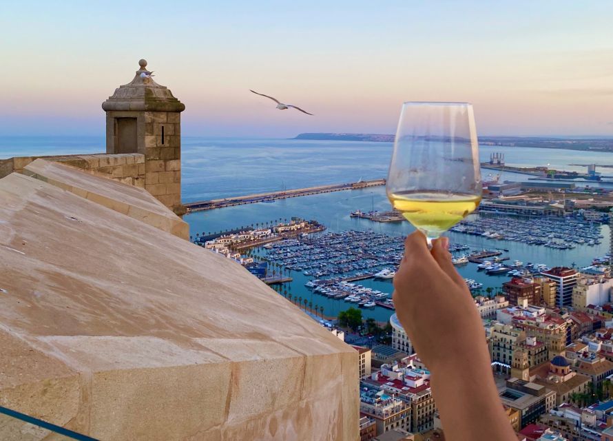 Alicante: Santa Bárbara Castle Wine Tasting with Cold Cuts - What happens during the 45-minute tasting