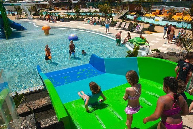 Aqualava Waterpark Lanzarote Entrance Ticket - Aqualava Beach and the saltwater wave pool