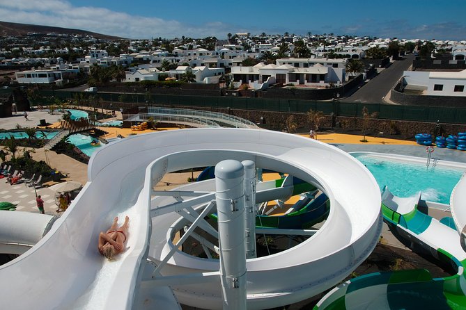 Aqualava Waterpark Lanzarote Entrance Ticket - Magma River, a relaxed circuit around the park