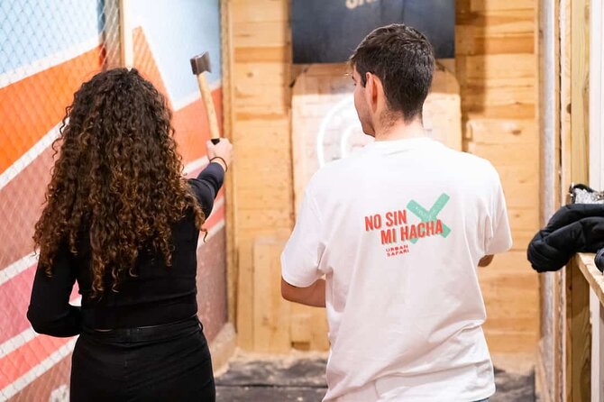 Axe Throwing 1 hour session - Practice Turns Into Friendly Competition
