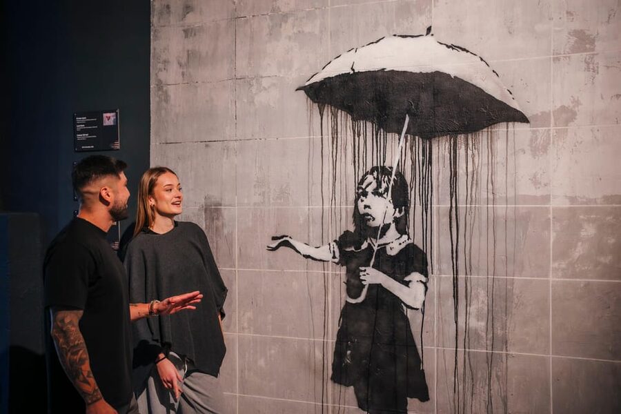 Banksy Museum Madrid: Entrance Ticket - The route moves from famous images to harder subjects