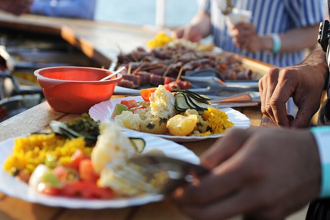 Barca Samba: The best boat experience in Mallorca - Lunch with a Mallorca-inspired buffet
