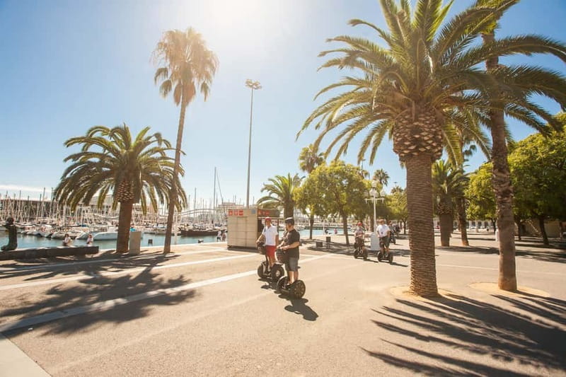 Barcelona: 2-Hour City Sights Guided Segway Tour - Getting started on Paral.lel Avenue