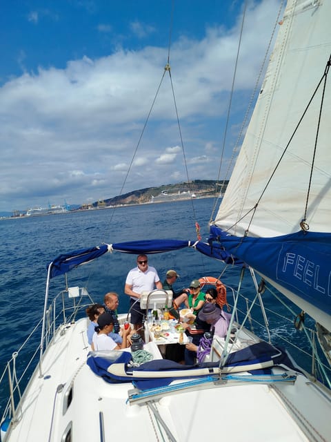 Barcelona Badalona : Sailboat Tour, Snacks, Drinks, Swimming - Paddleboarding and Time to Relax