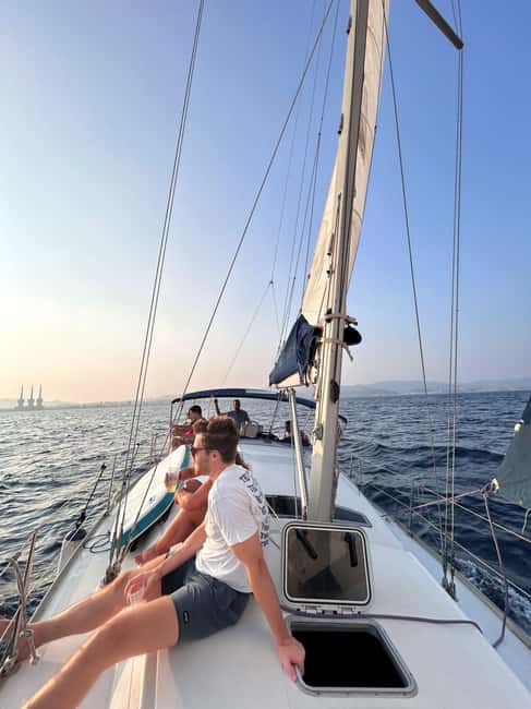 Barcelona Badalona : Sailboat Tour, Snacks, Drinks, Swimming - Sunset and Evening Departures