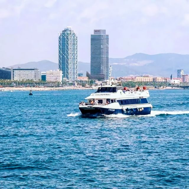 Barcelona: Boat Tour in Las Golondrinas - Key points to know before boarding