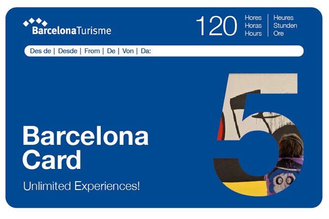 Barcelona Card: Museums + Transport for 72h, 96h or 120h - What the Barcelona Card actually gives you