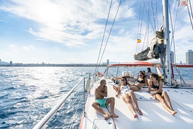 Barcelona Catamaran Cruise with Tapa & Drink Included - Crew service and the feel onboard