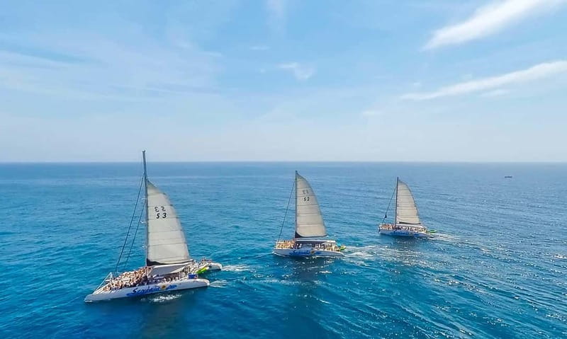 Barcelona: Catamaran Party Cruise with BBQ Meal - Key points to know before booking
