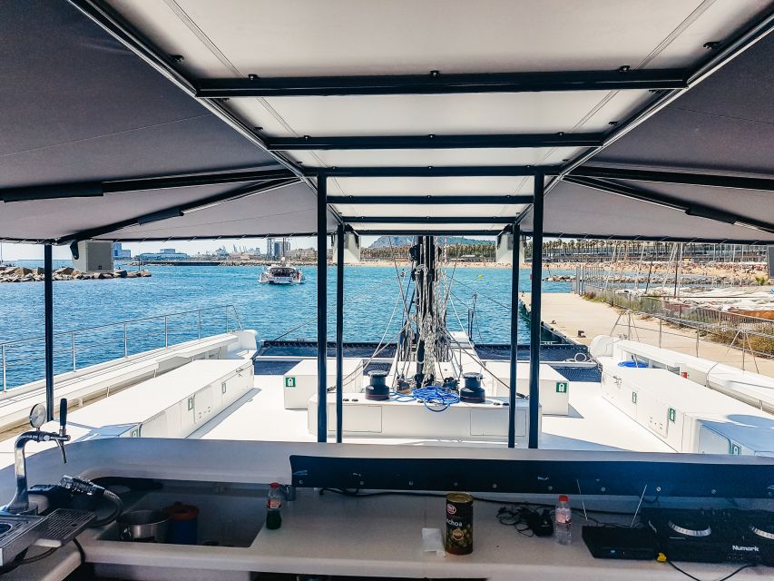 Barcelona: Catamaran Party Cruise with BBQ Meal - The BBQ meal: useful fuel, not a culinary event