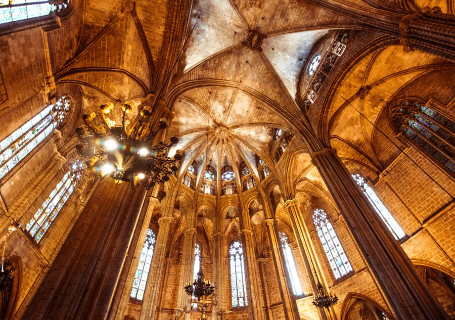 Barcelona Cathedral: Ticket, Guided Tour and VR Experience - Inside the cathedral: look for the details