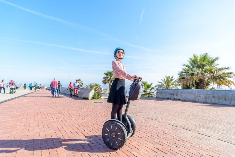 Barcelona: City and Seafront Guided Segway Tour - Riding from Barceloneta to Olympic Port