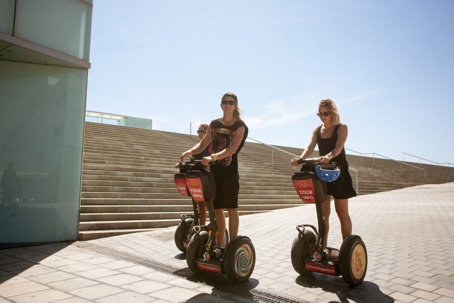 Barcelona: City Highlights Guided Segway Tour - Barceloneta, Sant Sebastià, and Somorrostro beach