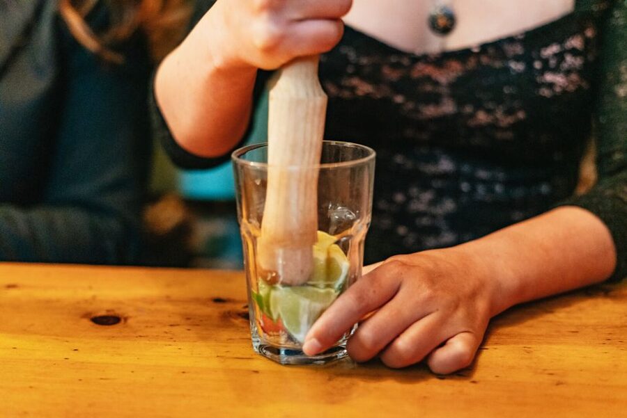 Barcelona: Cocktail Master Class by Mixologist with Tapas - Catalan tomato bread, Padrón peppers, and tapas