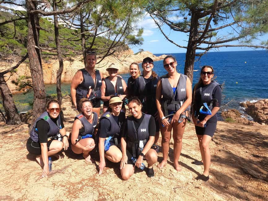 Barcelona: Costa Brava Kayak and Snorkel Tour with Lunch - A picnic lunch on the beach