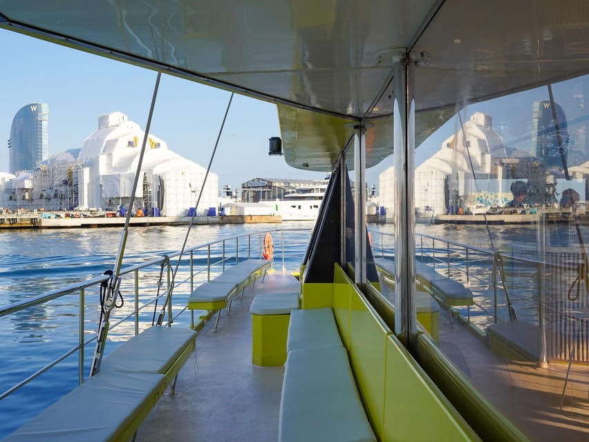 Barcelona: Daytime or Sunset Catamaran Cruise with Music - Live music, cold drinks, and the onboard mood