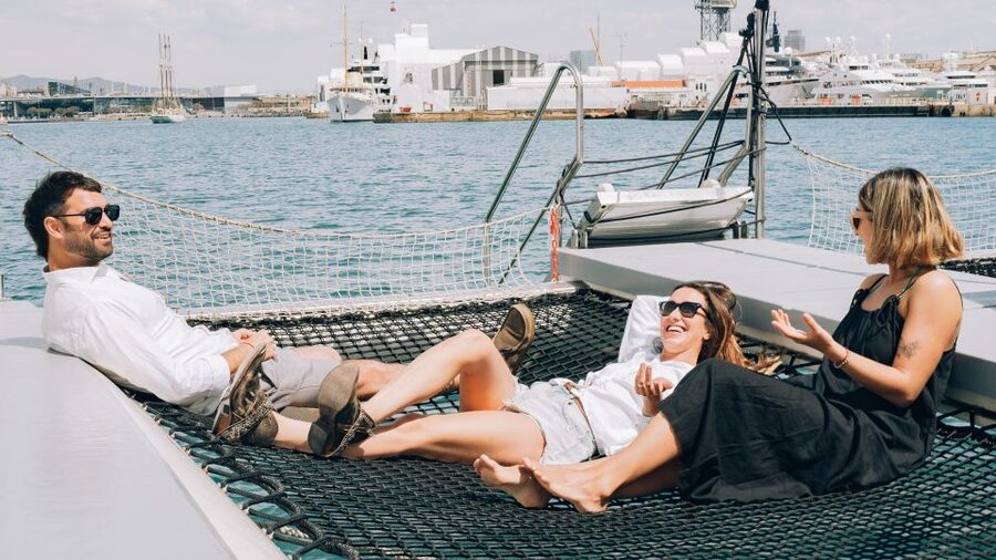 Barcelona: Daytime or Sunset Catamaran Cruise with Music - A good choice for families and mixed-age groups
