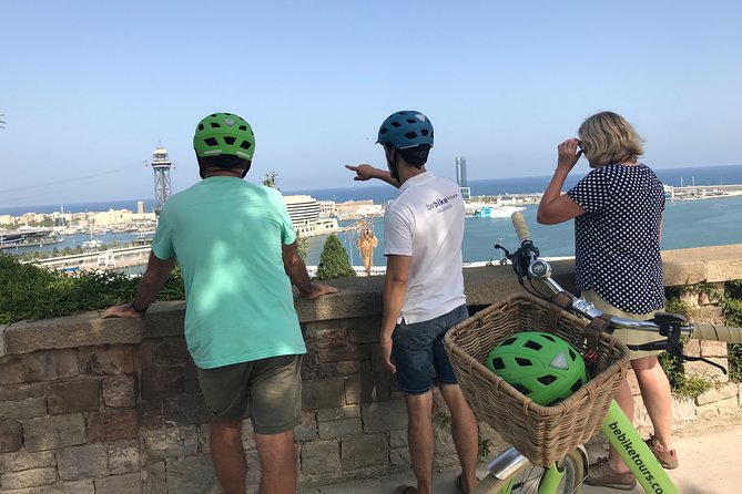 Barcelona E-Bike Guided Tour with Montjuic Hill - Bikes, hills, traffic, and comfort