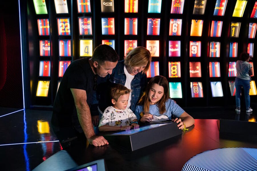 Barcelona: FC Barcelona Museum Total Experience Pass - Looking ahead at Espai Barça