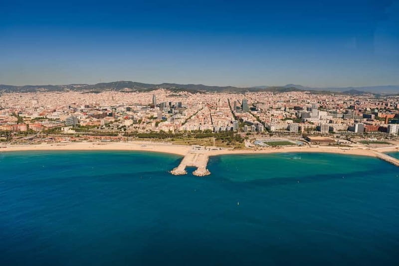 Barcelona: Helicopter Flight over Barcelona's Coastline - The Blue Museum and Barcelona’s modern waterfront