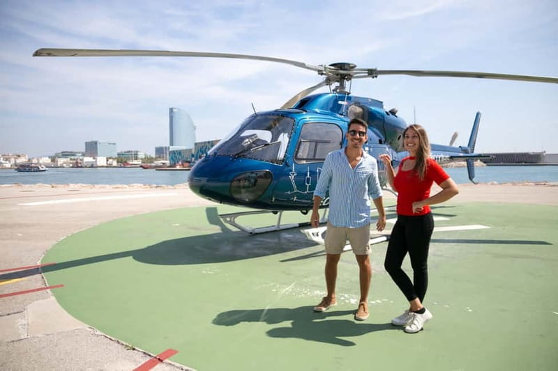Barcelona: Helicopter Flight over Barcelona's Coastline - What seven minutes really feels like