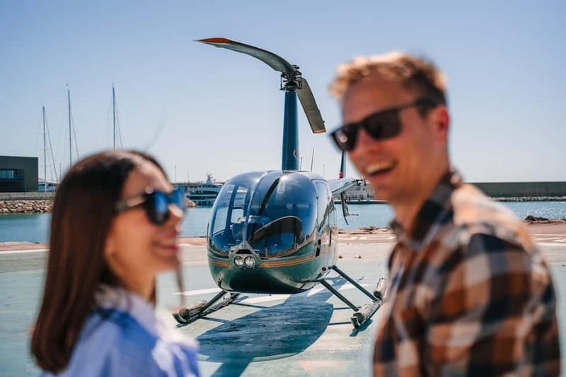 Barcelona: Helicopter Flight over Barcelona's Coastline - Small aircraft and seating arrangements