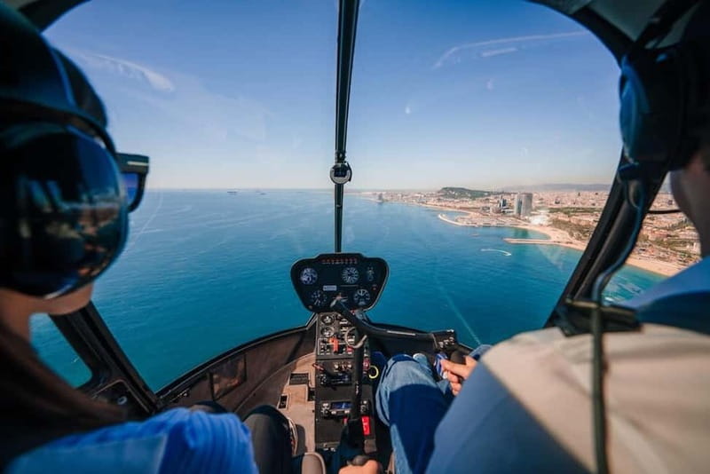 Barcelona: Helicopter Flight over Barcelona's Coastline - Leaving from the Barcelona Heliport beside the port