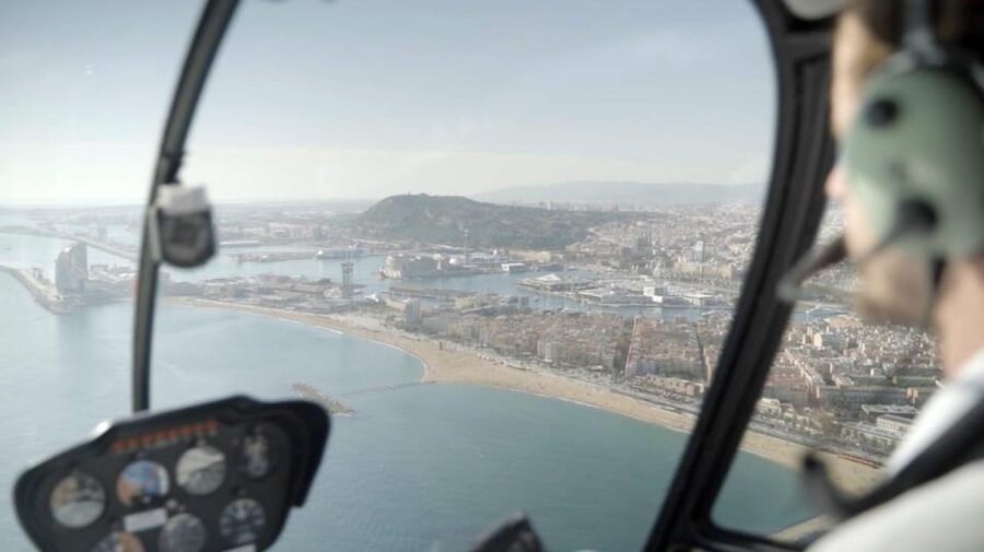 Barcelona: Helicopter Tour - Starting at Ml Adossat, 2 near Barcelona’s port