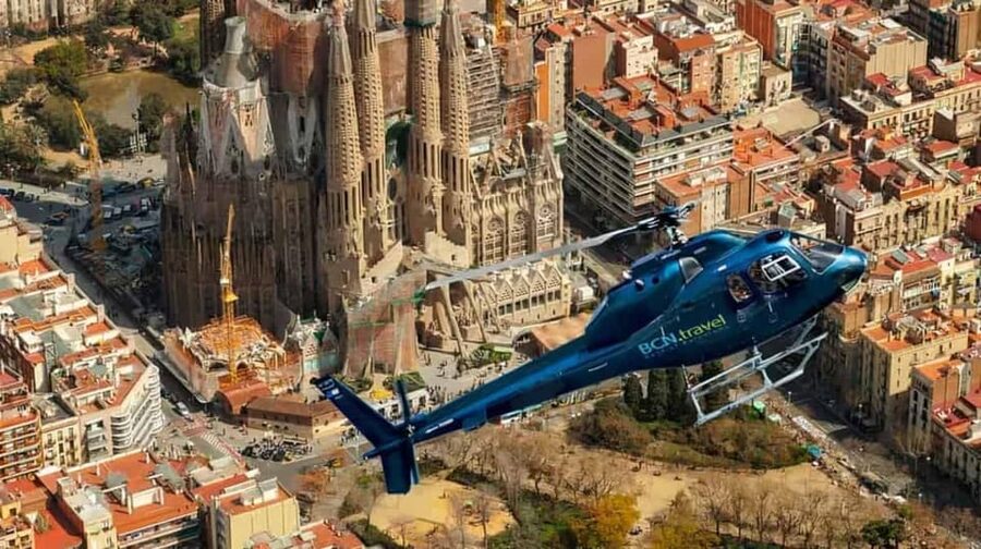 Barcelona: Helicopter Tour - Choosing seven minutes or twelve