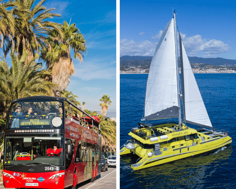 Barcelona: Hop-On Hop-Off Bus with Sailing Cruise - What the $49 ticket really buys you