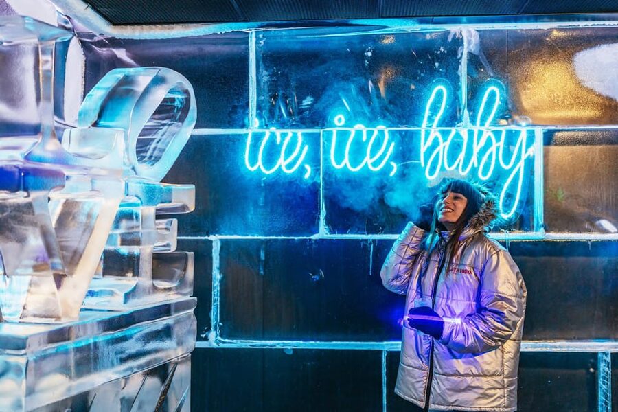 Barcelona: Icebar experience, located at the beach !! - How long you will really want to stay