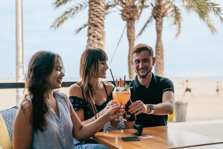 Barcelona: Icebar experience, located at the beach !! - Arriving at Pg Maritim de la Barceloneta 38A