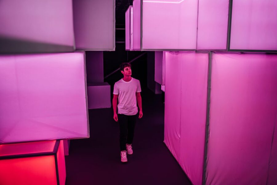 Barcelona: Interactive Art Installation by IKONO - Why the Ball Pit Gets the Most Attention