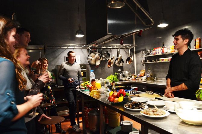 Barcelona Interactive Spanish Cooking Experience - Starting at La Boqueria with a local chef