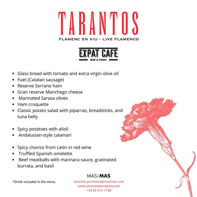 Barcelona: Los Tarantos Flamenco Show - A good plan for the surrounding evening