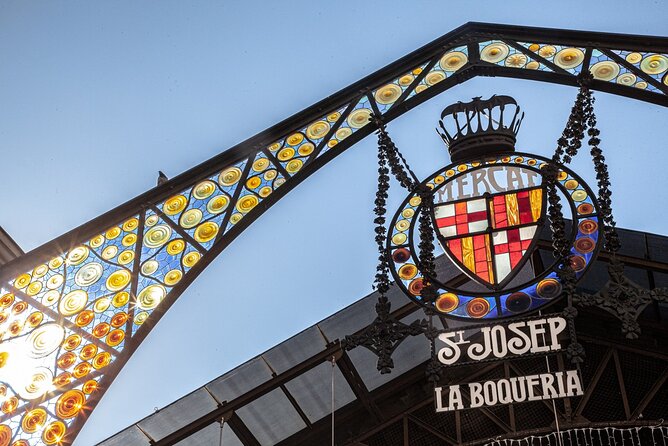 Barcelona Markets Tour - Santa Caterina Market and the monastery ruins