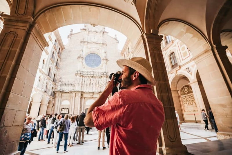 Barcelona: Montserrat and Winery Tour with Tapas or Lunch - Santa Maria de Montserrat And Its Monastery