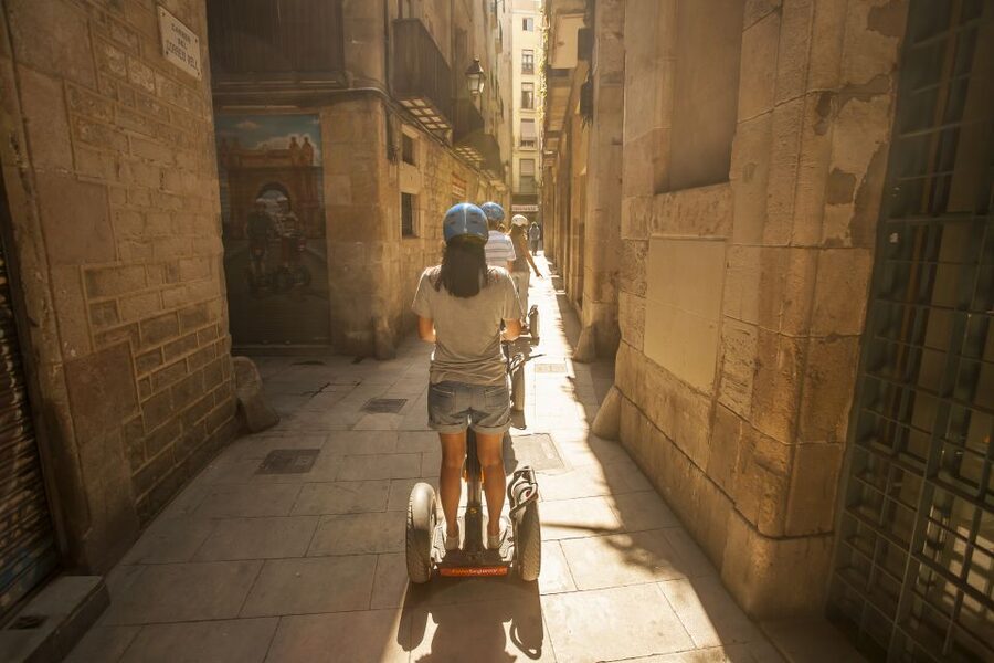 Barcelona: Old Port and Gothic Quarter Guided Segway Tour - Along Barceloneta’s beaches