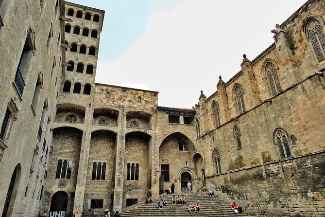 Barcelona Old Town & Gothic Quarter Small Group Tour - Plaça Reial offers a graceful pause